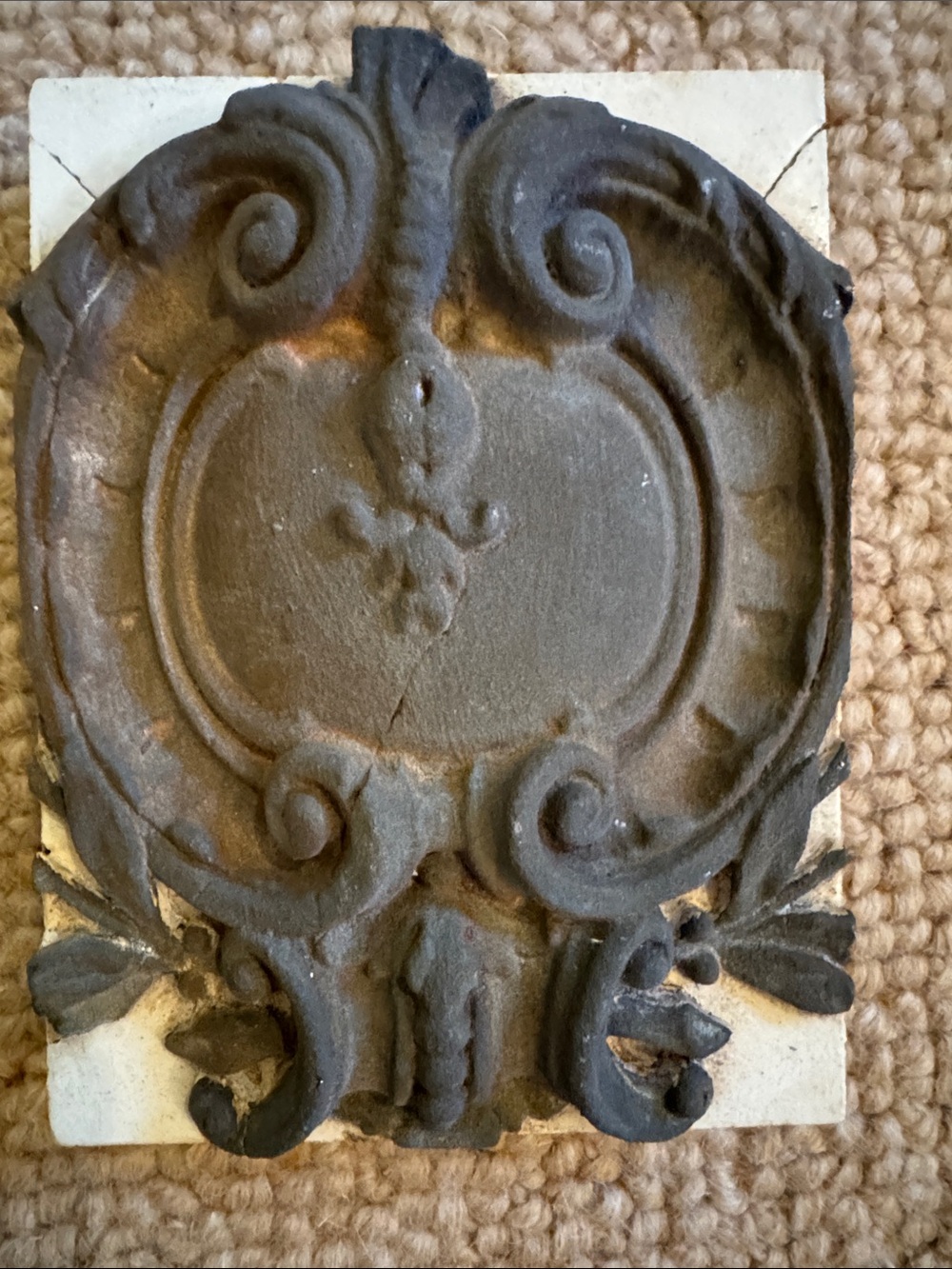 Sid Dickens Cast Iron Crest - T37 Retired